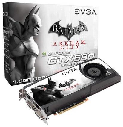 EVGA GTX 580 Superclocked Batman Arkham City Edition 2