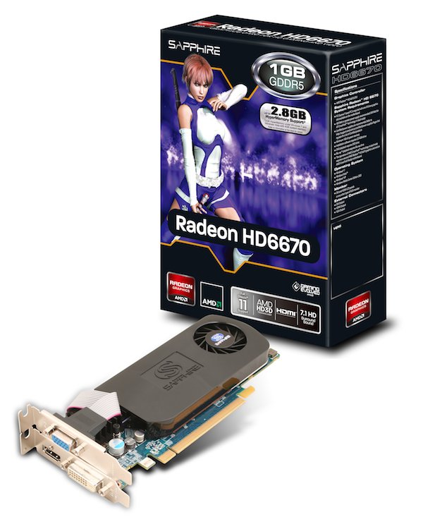 Nuova SAPPHIRE HD6670 a basso profilo 1