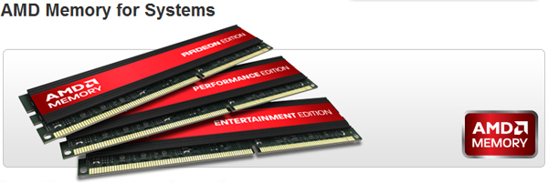 AMD immette sul mercato una nuova linea di memorie 1