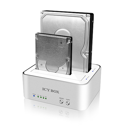 Icy Box docking station dual-drive IB-120CL-U3 1