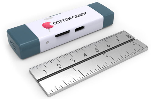 FXI presenta Cotton Candy, un PC dalle dimensioni di una pendrive ... 1