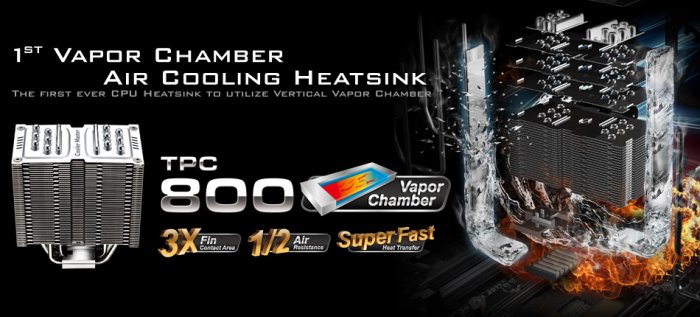 Vapor Chamber per il nuovo TPC 800 di Cooler Master 1