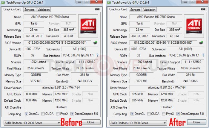 AMD aggiorna le specifiche della HD 7950 2