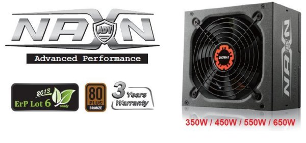Enermax annuncia la nuova linea NAXN ADV certificata 80Plus Bronze 1