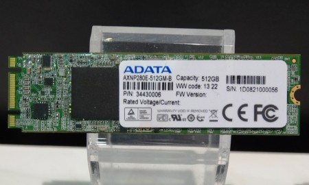 ADATA presenta l'AXNP280E NGFF SSD  1