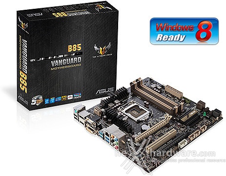 ASUS annuncia la TUF Vanguard B85 1