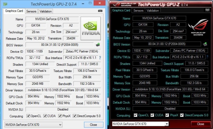 TechPowerUp rilascia GPU-Z 0.7.4 1