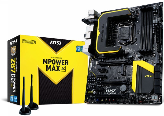 MSI annuncia la Z87 MPower MAX AC 1