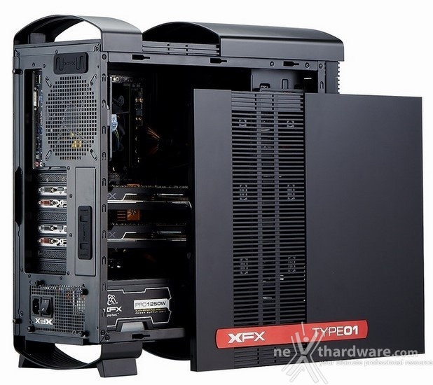 XFX debutta nel mercato dei case con il Type 1 Bravo 4