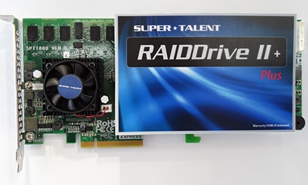 Super Talent lancia il RAIDDrive II Plus PCIe SSD 1