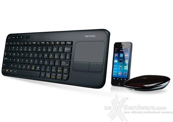 Logitech Harmony Smart Keyboard, una tastiera da salotto 1