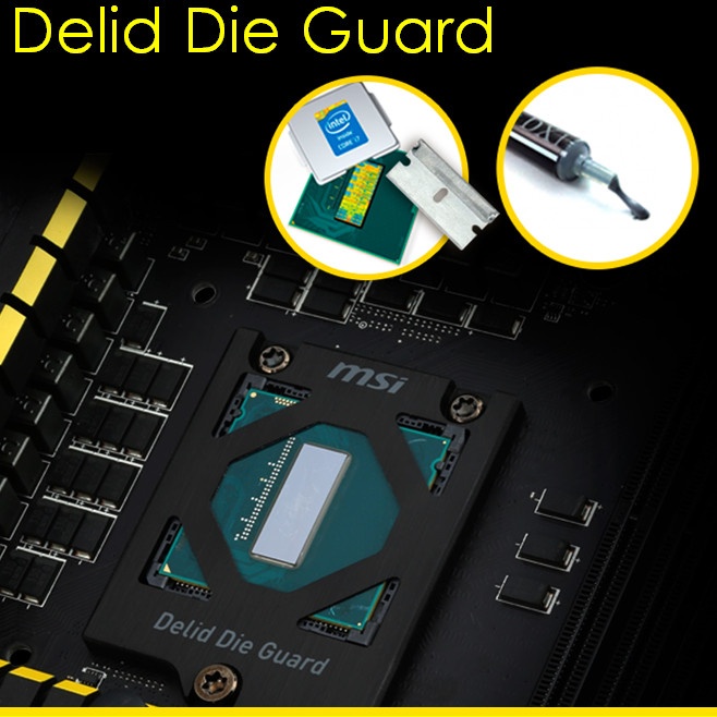 MSI annuncia il lancio del Delid Die Guard 1