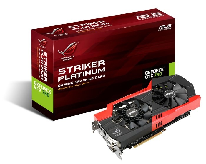 ASUS Annuncia la disponibilità della Striker GTX 760 Platinum 1