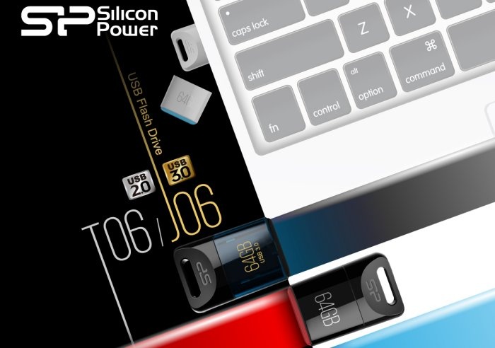 Silicon Power presenta i minuscoli Touch T06 e Jewel J06 1