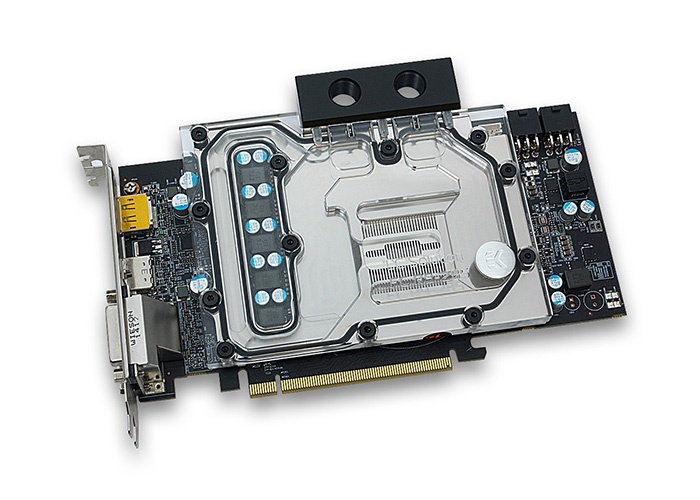 EK  raffredda le AMD Radeon R9 285 2