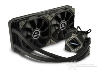 Waterblock con tecnologia S.C.T. e ventole APS di seconda generazione per i nuovi sistemi di raffreddamento a liquido del noto produttore taiwanese.
