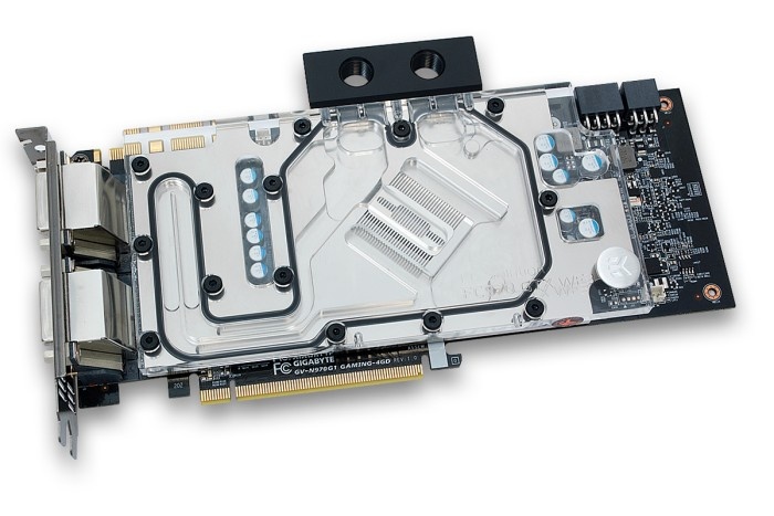 EK raffredda la GTX 970 G1 Gaming 1