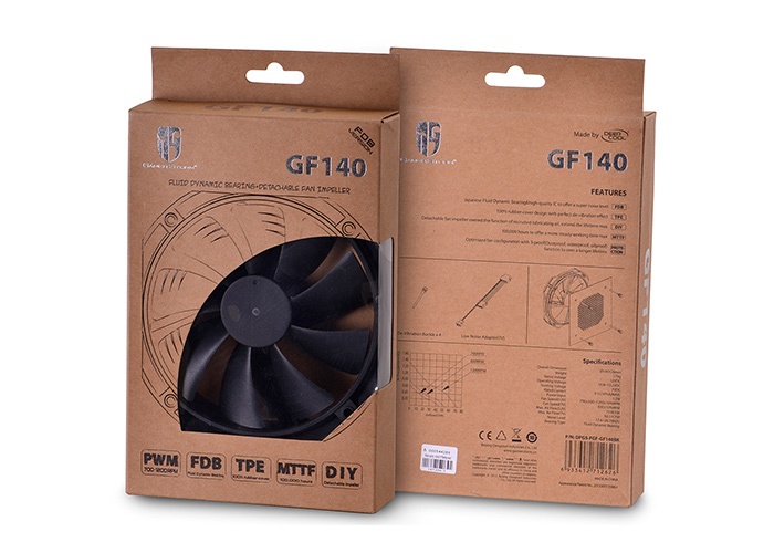 DeepCool annuncia le ventole GF140 PWM  1