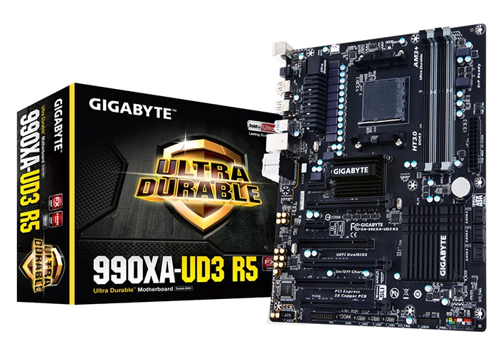 GIGABYTE rilascia la 990XA-UD3 R5 1