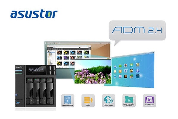 Nuovo ADM 2.4 da ASUSTOR 1