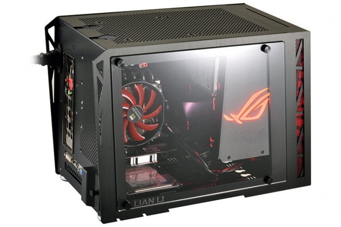 Lian Li PC-Q17, un case ITX in stile ROG 2