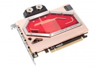 Il produttore tedesco gioca d'anticipo sulla concorrenza, presentando il primo waterblock full cover per la VGA Mini-ITX di casa AMD.