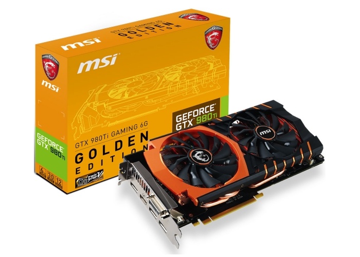 In arrivo la MSI GTX 980 Ti Gaming Golden Edition 5