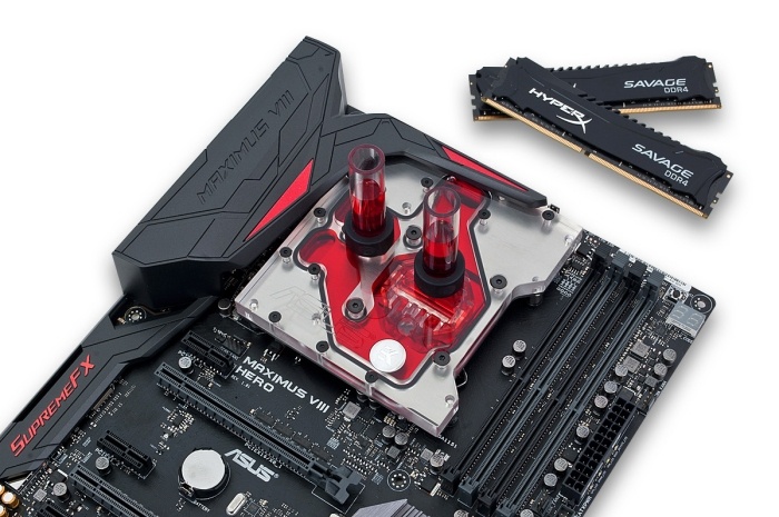 EK raffredda le ASUS MAXIMUS VIII 1