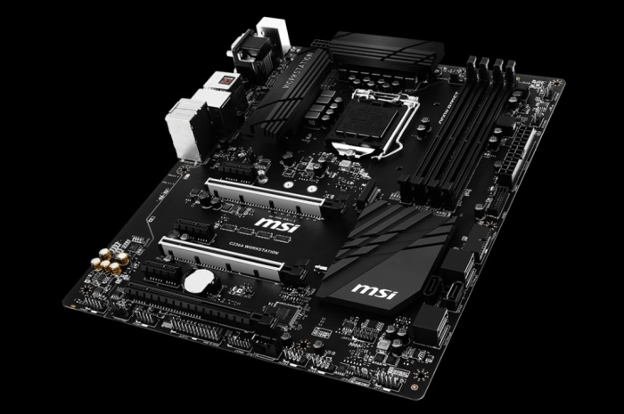 MSI presenta le nuove C236 WORKSTATION 1