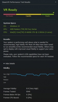 Prova il tuo PC con lo SteamVR Performance Test 5