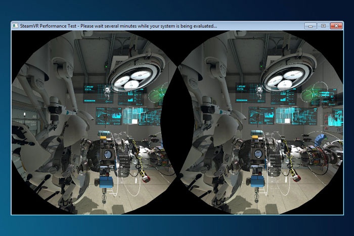Prova il tuo PC con lo SteamVR Performance Test 1