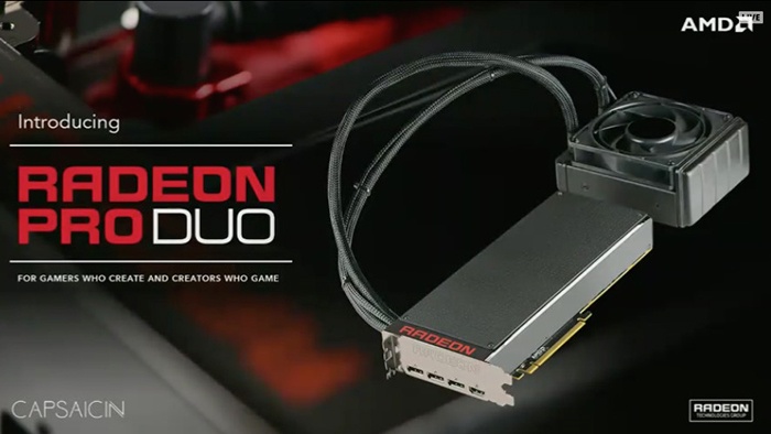 AMD presenta la Radeon Pro Duo 3