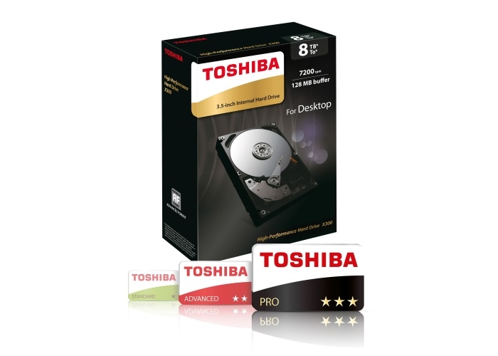 Toshiba amplia la serie X300 con un drive da 8TB 2