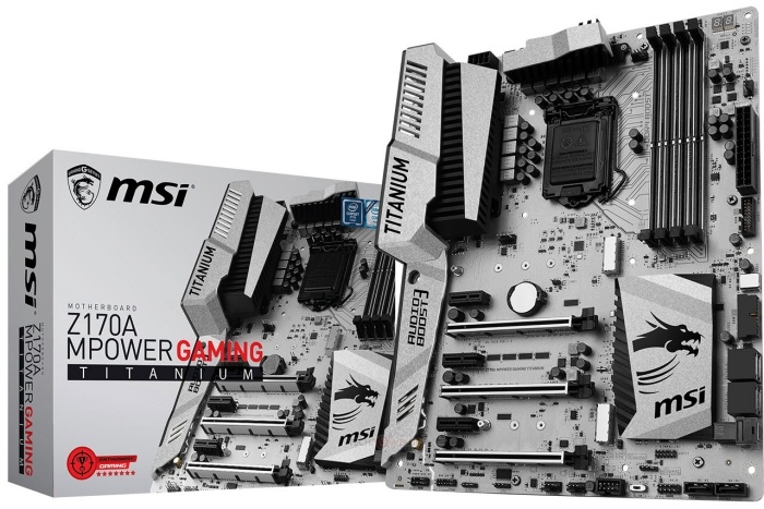 MSI annuncia la  Z170A MPower Gaming Titanium 1