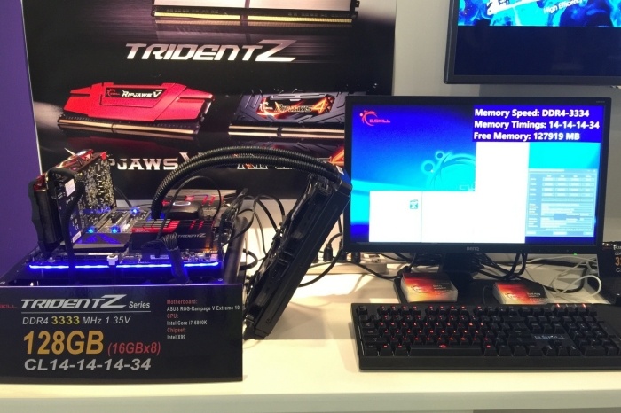 G.SKILL mostra nuovi kit di DDR4 all'IDF 2016 1