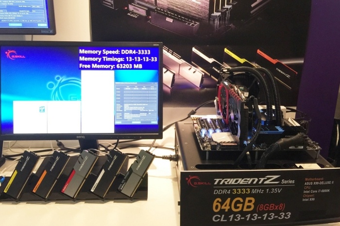 G.SKILL mostra nuovi kit di DDR4 all'IDF 2016 2