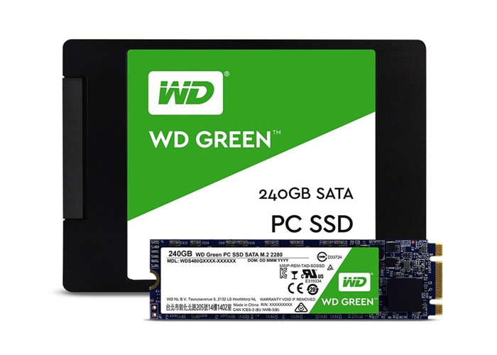 Western Digital lancia gli SSD WD Blue e Green 2