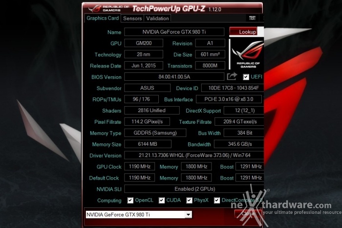 TechPowerUp rilascia GPU-Z 1.12.0 1