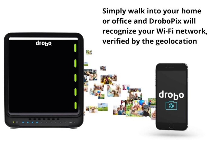 Drobo aggiorna DroboPix 1