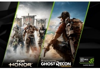 In omaggio un codice di For Honor o Tom Clancy's Ghost Recon Wildlands con l'acquisto di una GeForce GTX 1080 o GTX 1070.