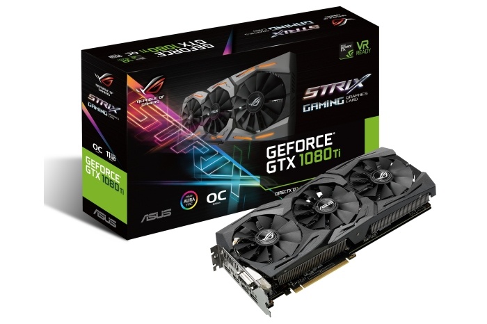 Pronta al debutto la ROG Strix GTX 1080 Ti 1