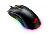 Sensore ottico PixArt PMW 3360 da 12000 DPI e funzionalità Aura Sync per il nuovo mouse competitivo.