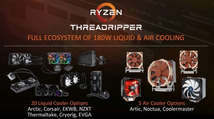 Svelata la lineup Threadripper, spunta anche un 8 core 6