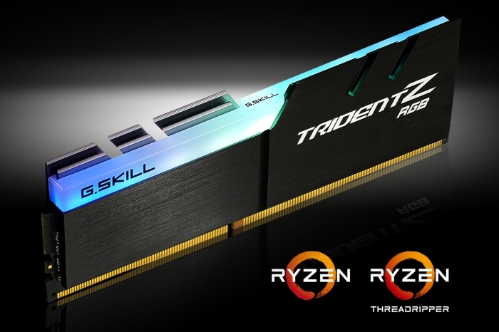 G.SKILL annuncia le Trident Z per Ryzen 1