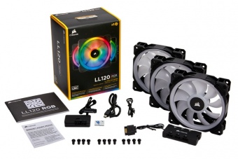 Una sinfonia di colori in arrivo con le CORSAIR LL120 e LL140 RGB 4