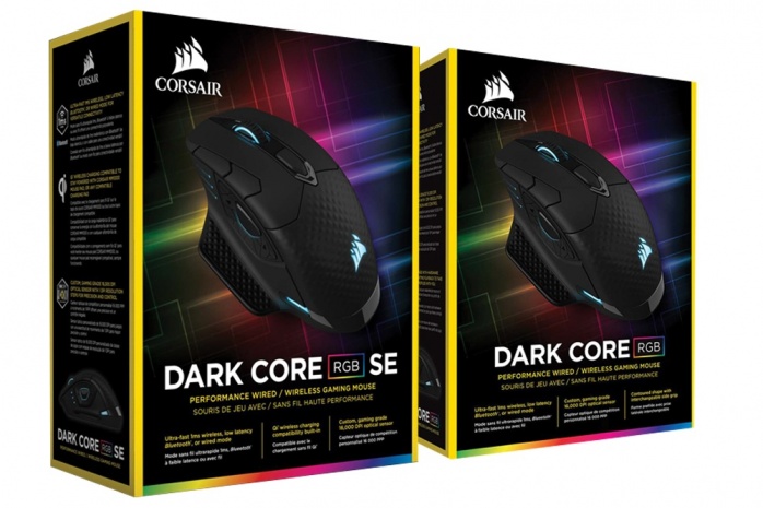 In arrivo i CORSAIR Dark Core RGB e MM1000 7