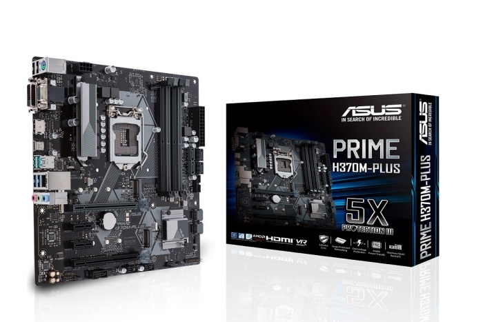 ASUS lancia le schede madri H370, B360 e H310 4