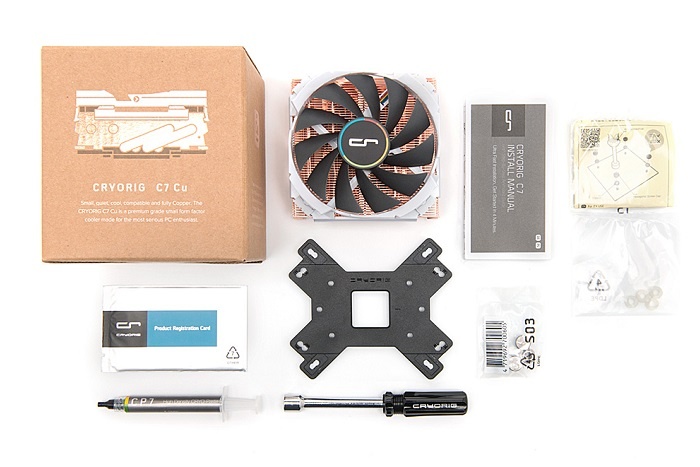 In arrivo il Cryorig C7 Cu 3