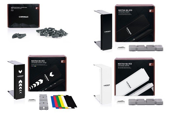 Noctua presenta i nuovi accessori Chromax 5
