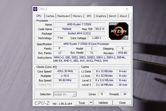 Disponibile CPU-Z 1.90 1